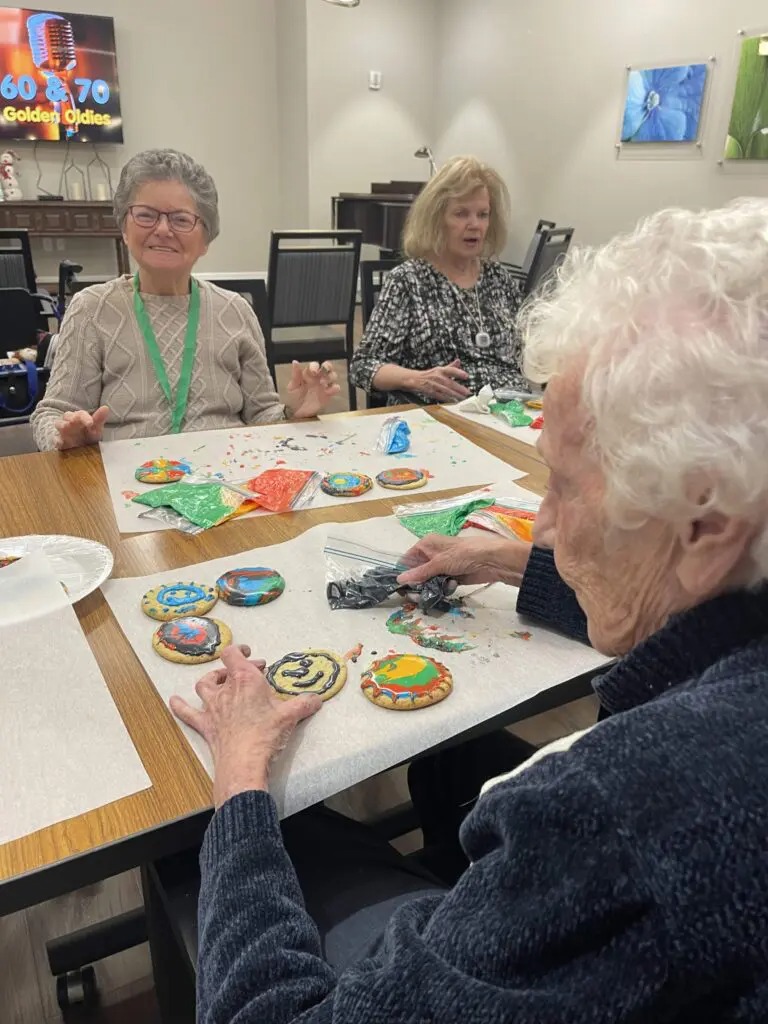 Tie-Dye Cookie Decorating