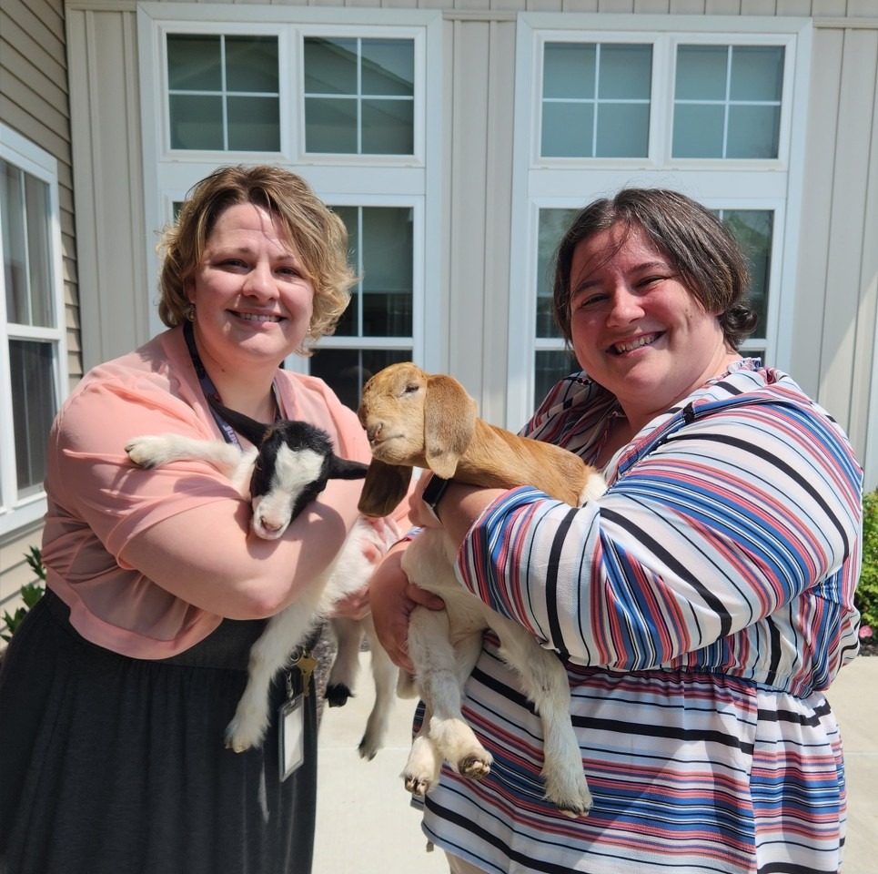 Mother’s Day with Batz Farm baby goats